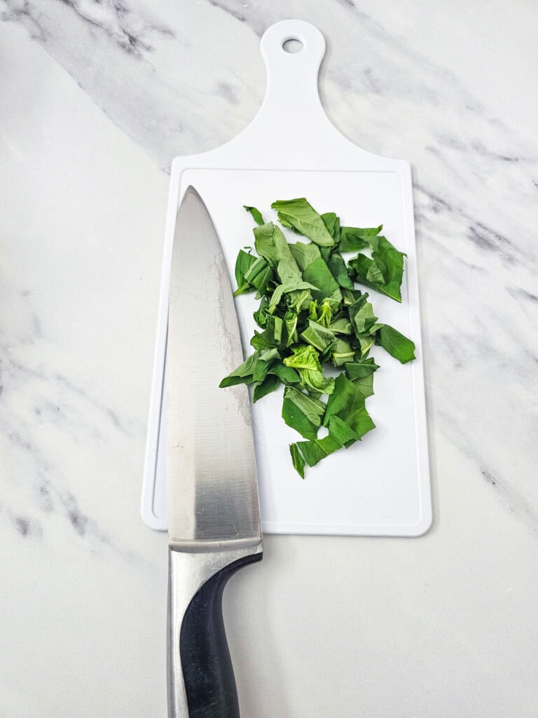 Sheet Pan Chicken Caprese Process Photo