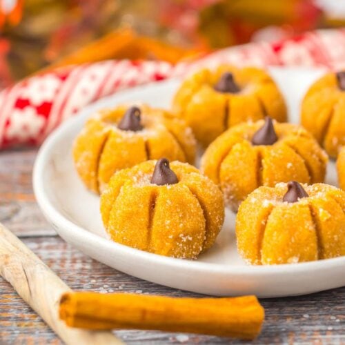Pumpkin Fudge Truffles