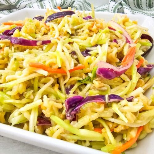 Ramen Noodle Broccoli Slaw Salad