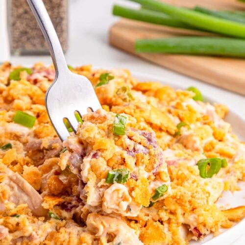 Ritz Cracker Chicken Casserole