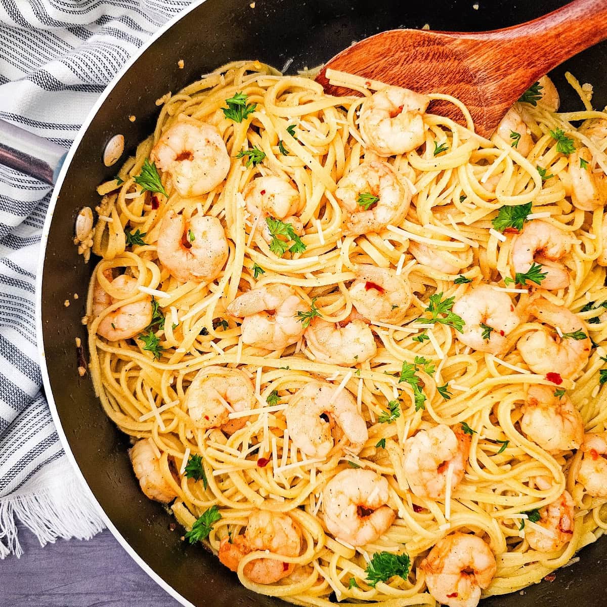 Shrimp Scampi with Linguini featured image copy