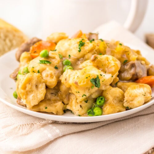 Slow Cooker Beef & Dumplings