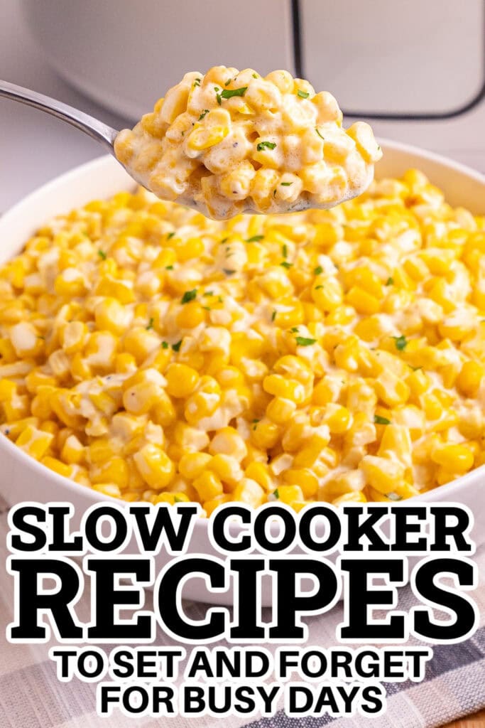 Slow Cooker Recipes - Slow Cooker Creamed Corn copy