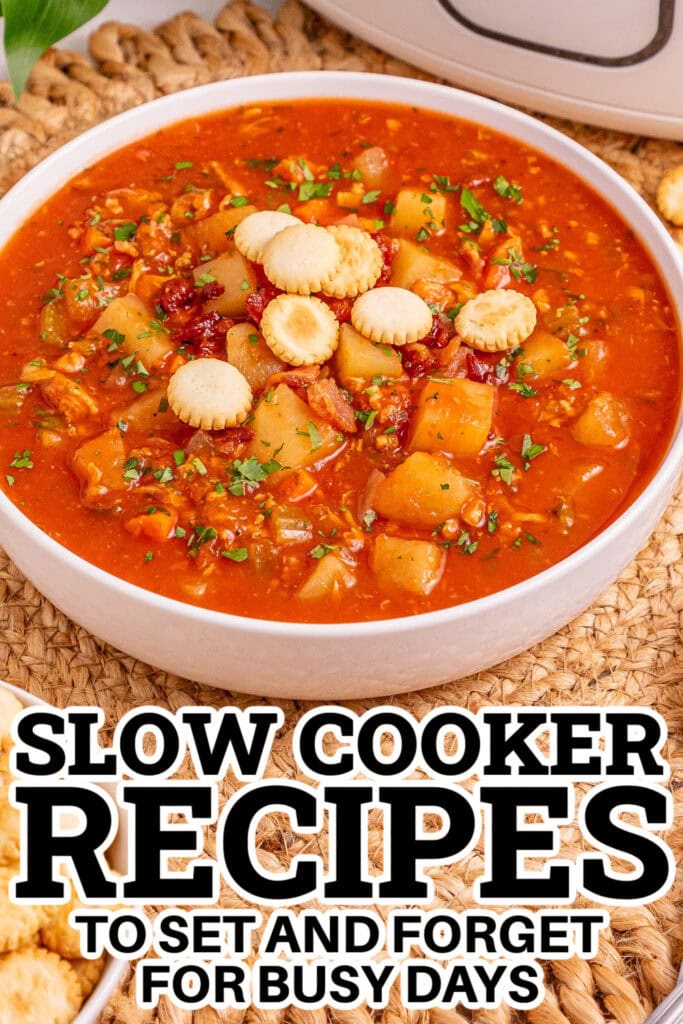 Slow Cooker Recipes - Slow Cooker Manhattan Clam Chowder copy