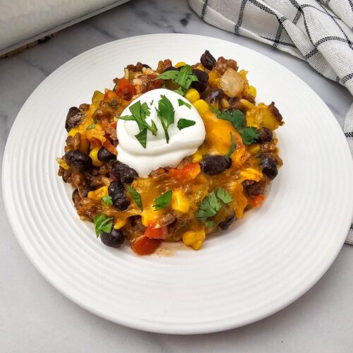 Taco Rice Casserole