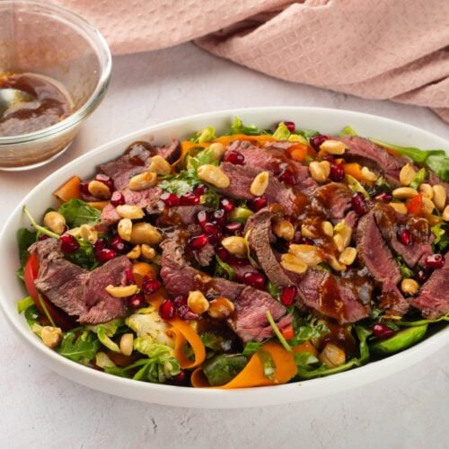 One-Pan Winter Salad with Steak