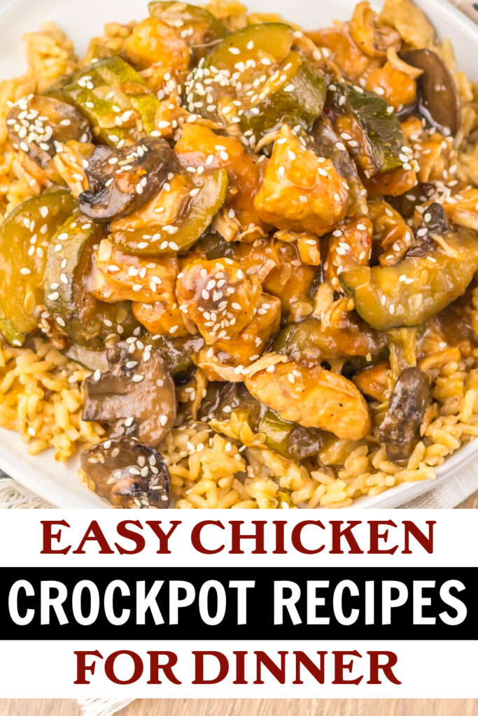 chicken crockpot recipes - Slow Cooker Copycat Panda Express Mushroom Chicken
