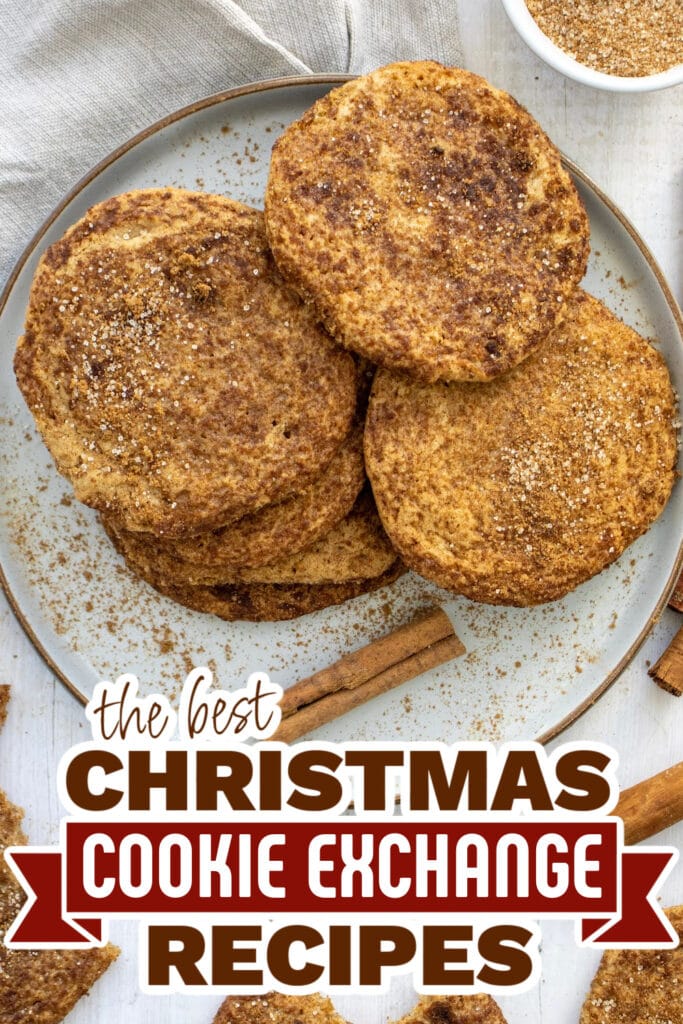 christmas cookie exchange recipes - Cinnamon Sugar Cookies copy