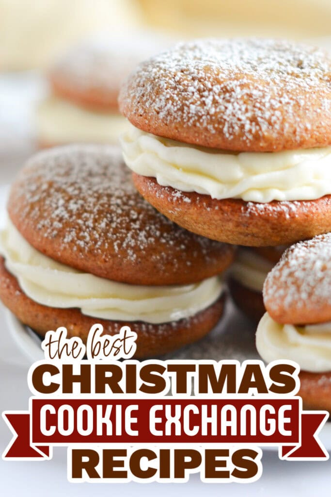 christmas cookie exchange recipes - Gingerbread Whoopie Pies copy