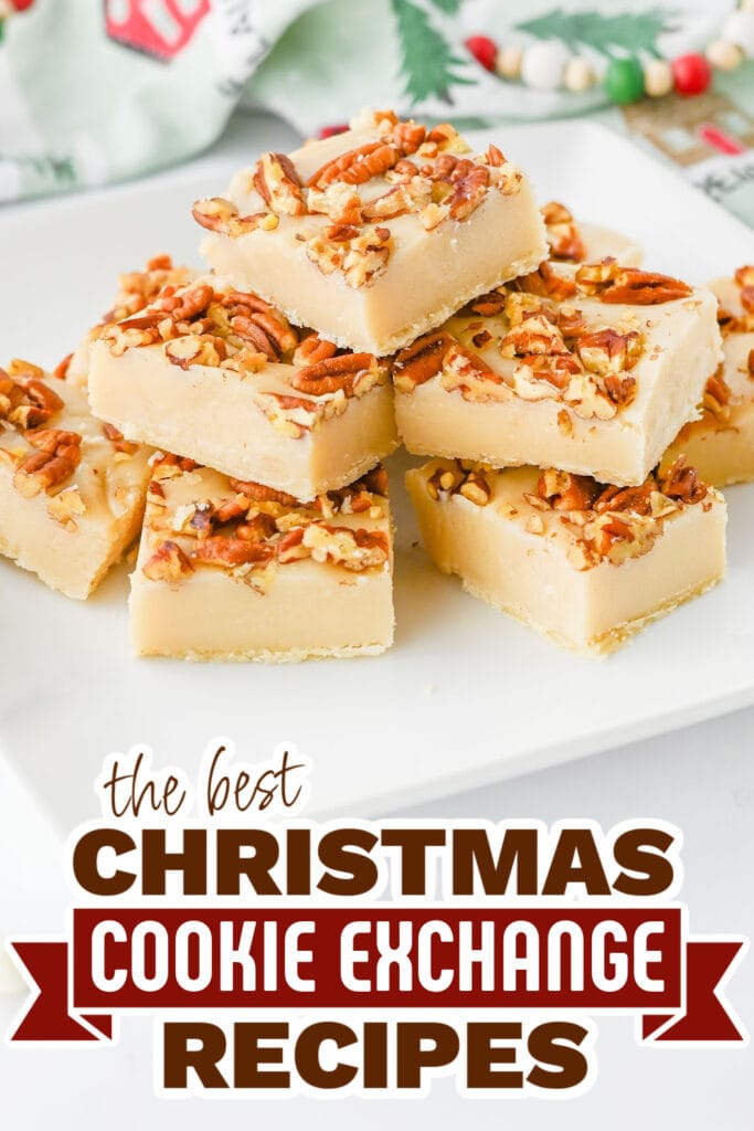 christmas cookie exchange recipes - Pecan Pie Fudge copy