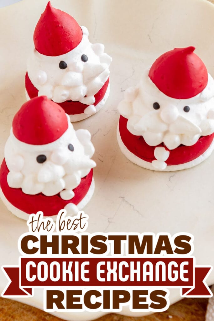 christmas cookie exchange recipes - Santa Claus Meringue Cookies copy