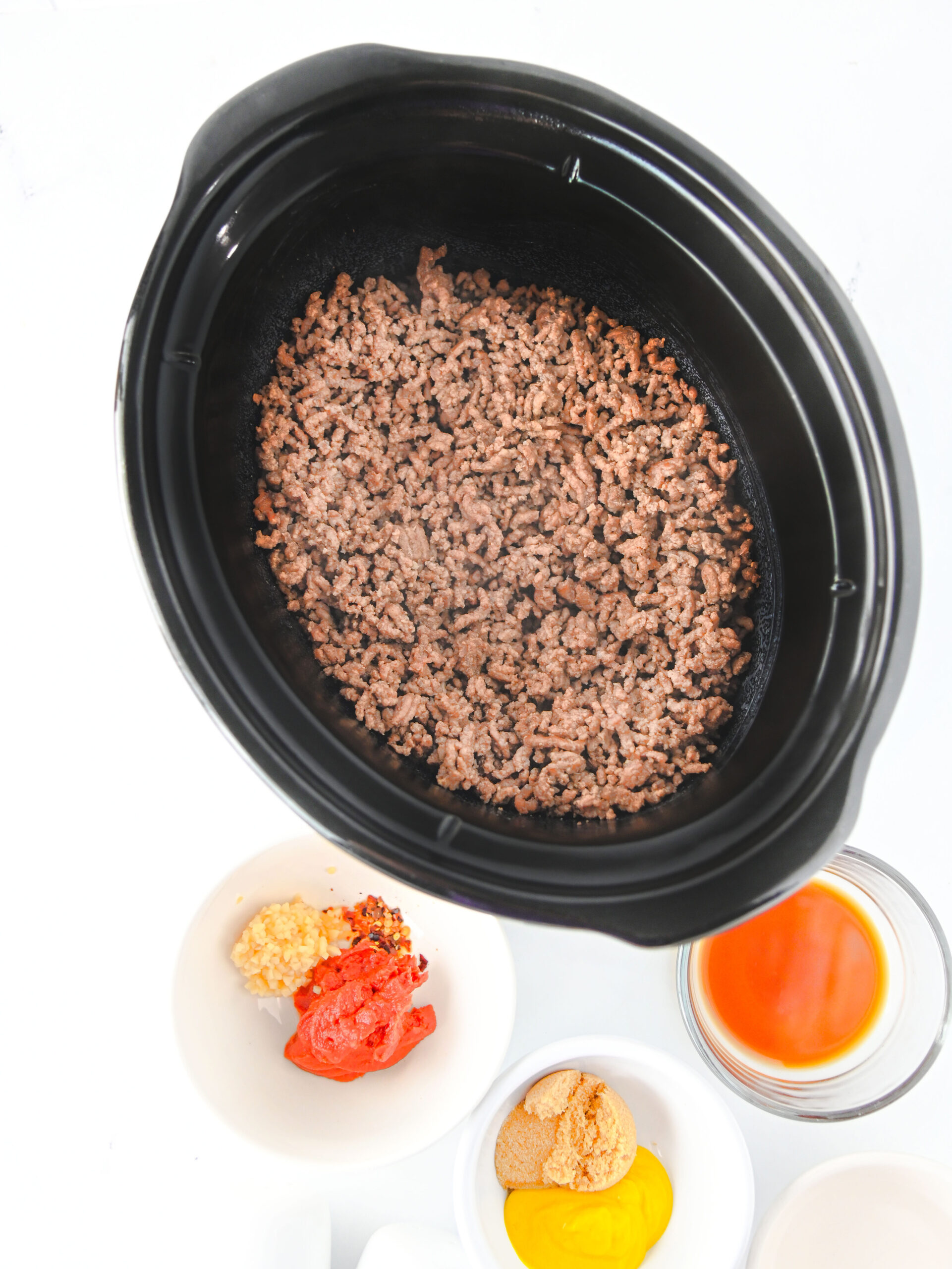 Crockpot Sloppy Joes Process Photo
