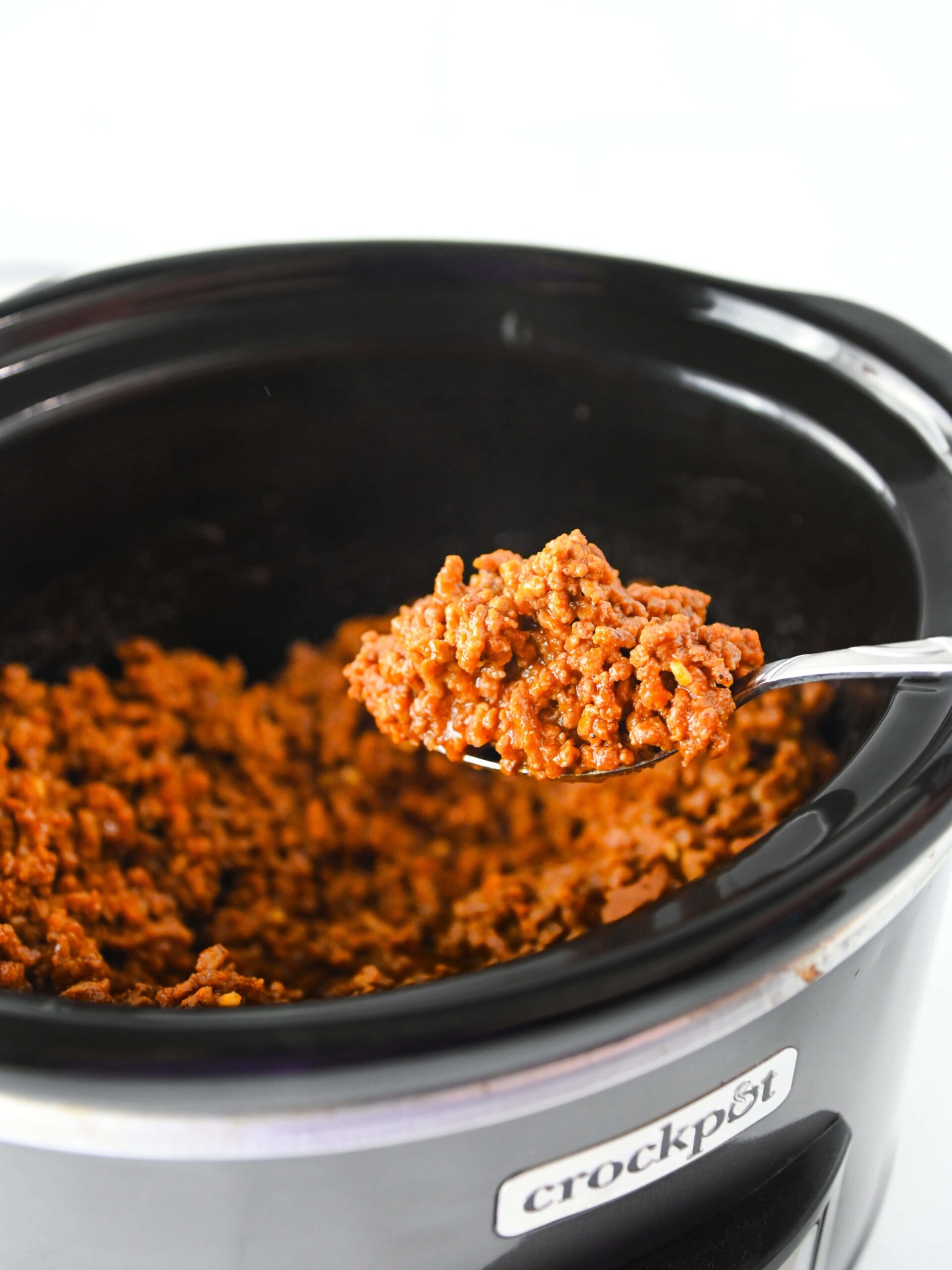 Crockpot Sloppy Joes Process Photo
