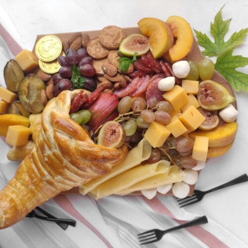 Cornucopia Charcuterie Board