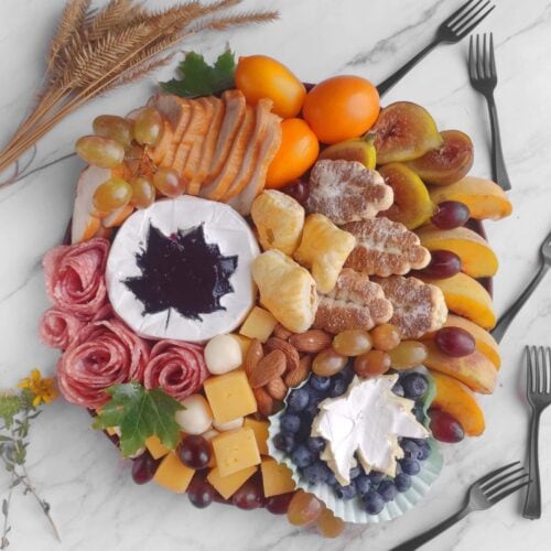 Fall Appetizer Charcuterie Board