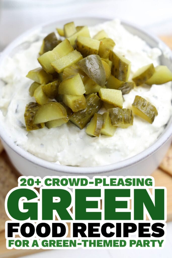 green food ideas - Dill Pickle Dip