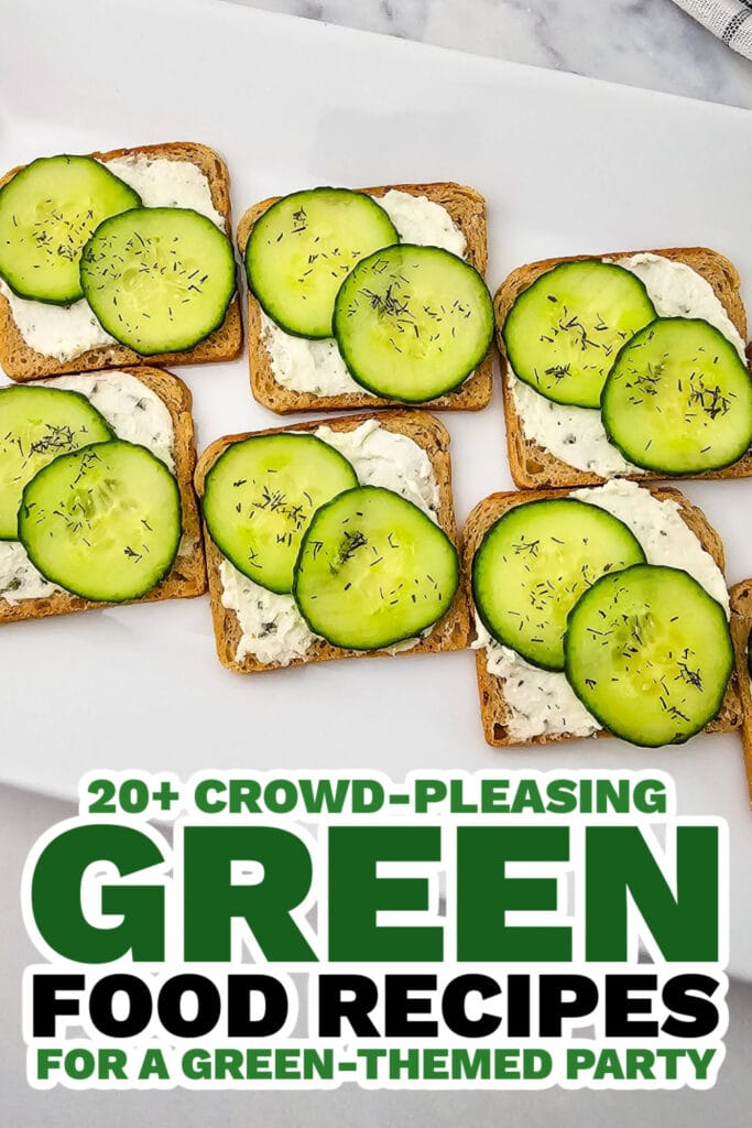 green food ideas - Fresh Cucumber Sandwiches
