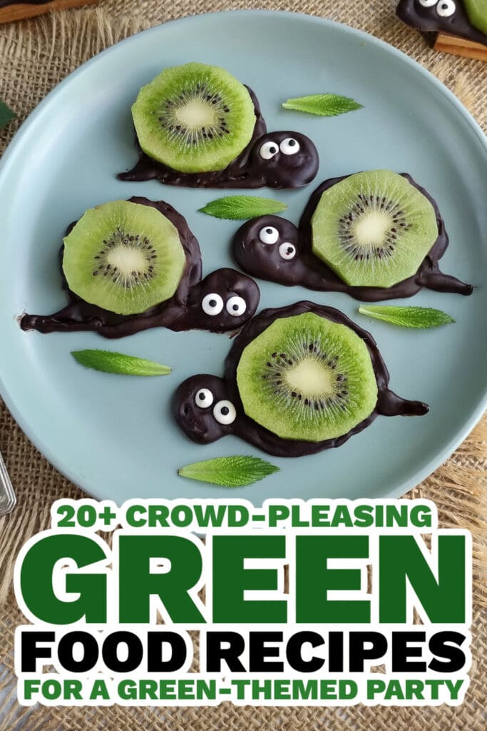 green food ideas - Kiwi Turtles
