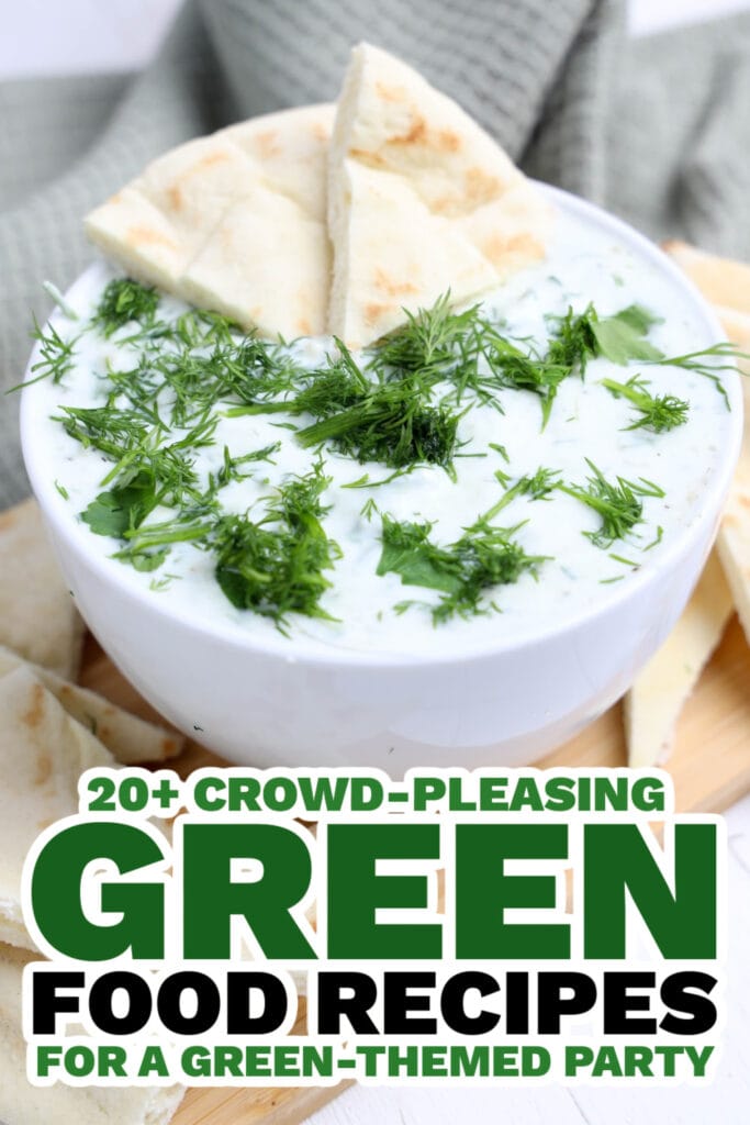 green food ideas - Tzatziki Dip