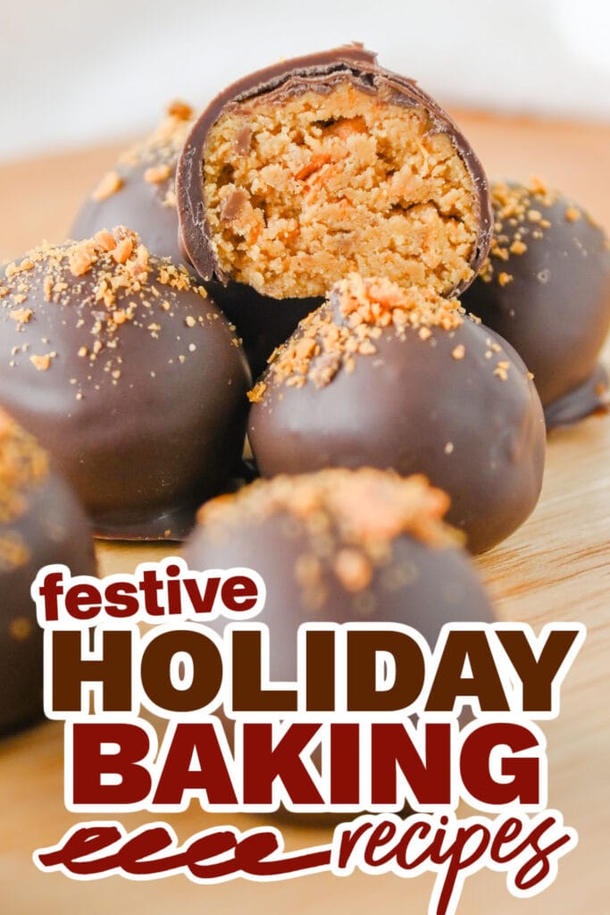 holiday baking recipes - Butterfinger Peanut Butter Balls copy