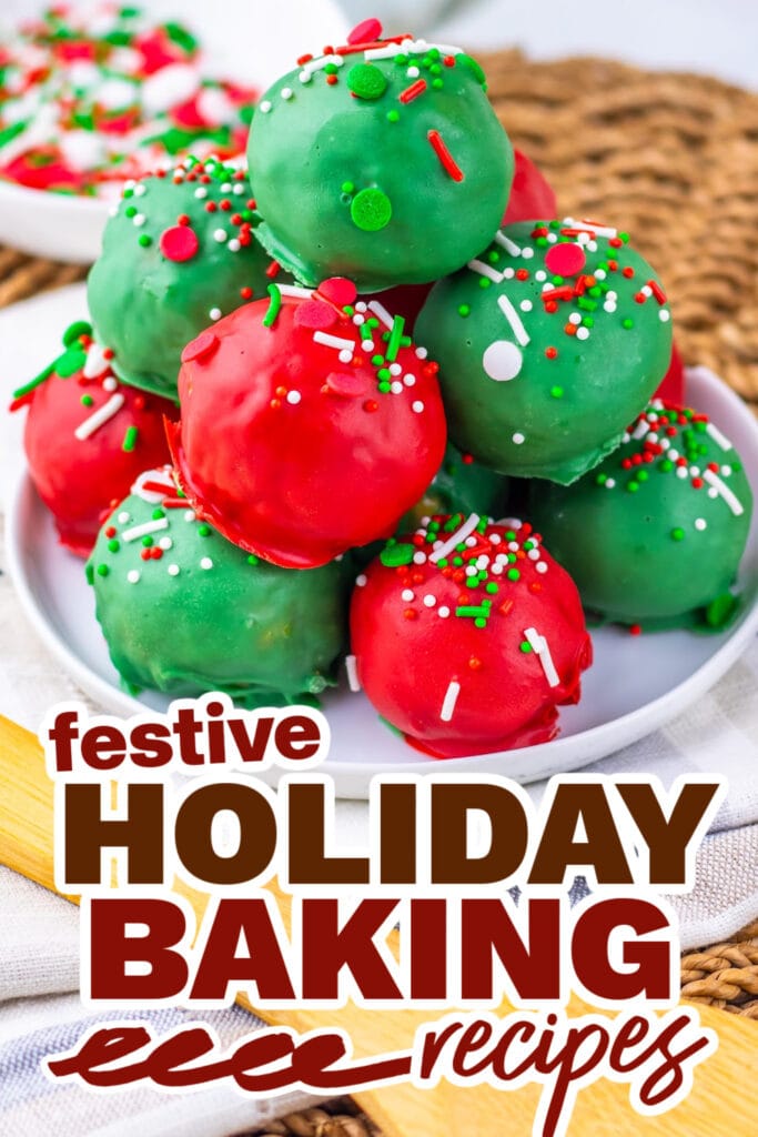 holiday baking recipes - Christmas Butterfinger Balls copy
