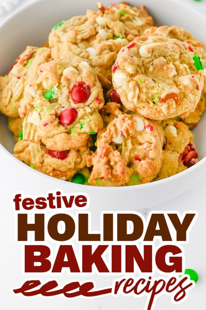 holiday baking recipes - Christmas Kitchen Sink Cookies copy