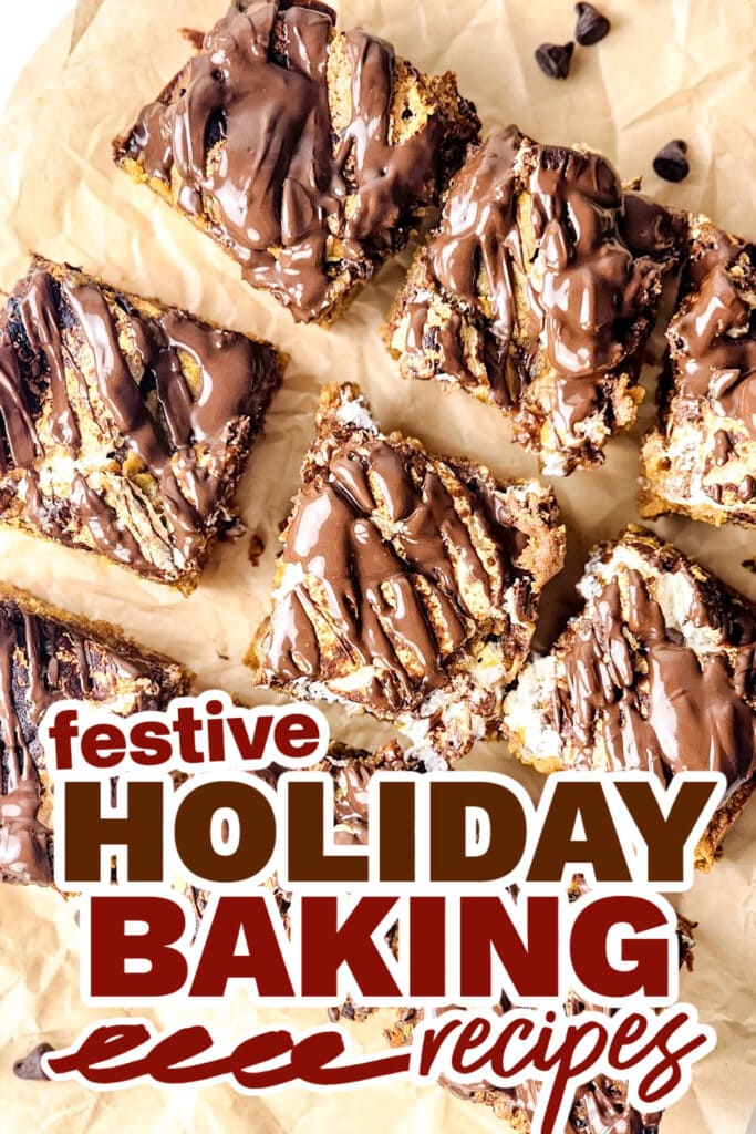 holiday baking recipes - Pumpkin S’mores Bars copy