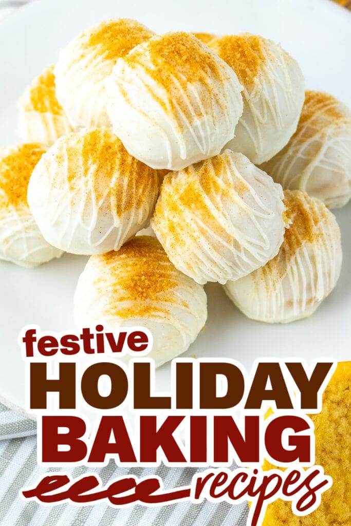 holiday baking recipes - Soft Snickerdoodle Truffles copy