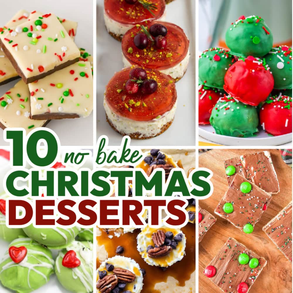 no bake christmas desserts featured image copy