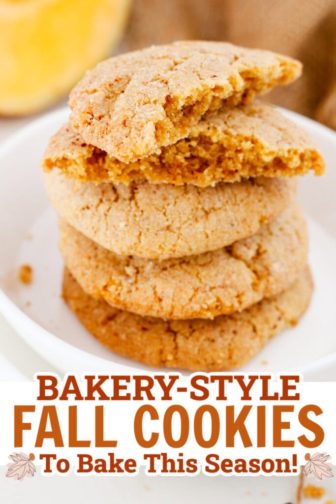 pinned fall cookies - Brown Butter Pumpkin Cookies