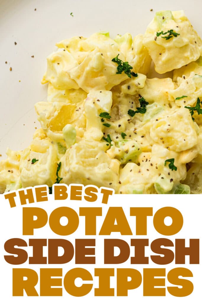 pinned potato side dish ideas - Classic American Potato Salad