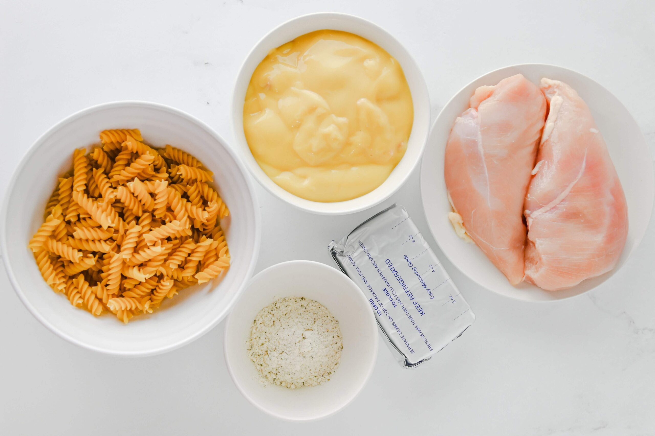 Crockpot Creamy Ranch Chicken Pasta