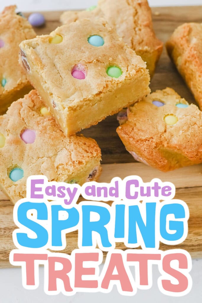 spring treats - Easter Blondies copy