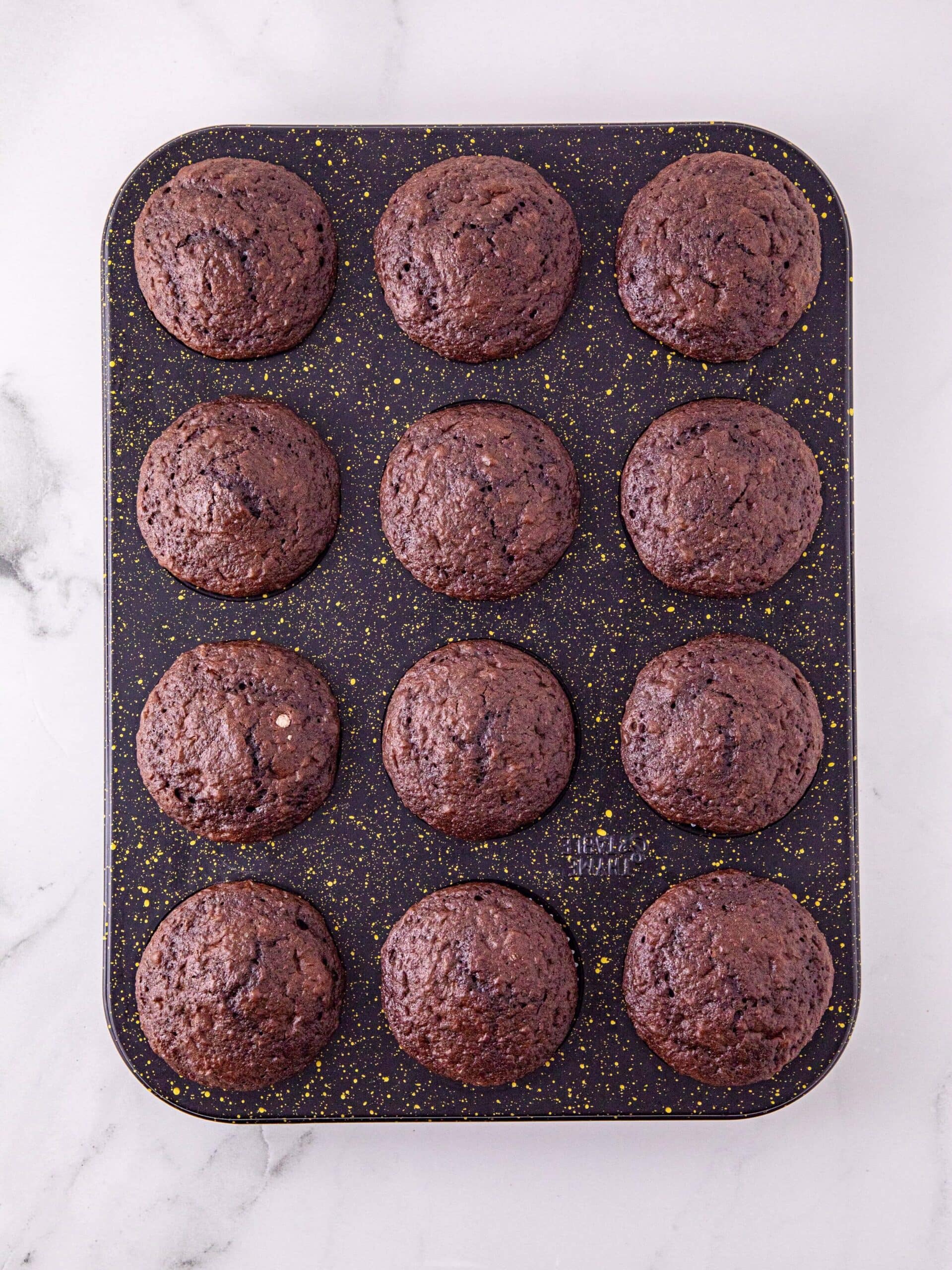 Turkey Cupcakes with Chocolate Peanut Butter Frosting Process Photo